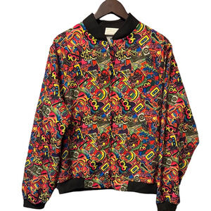Under Wraps 90’s Hip Hop Colorful Lightweight Graphic Jacket Unisex